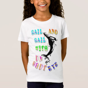 T-Shirt Voile Et Voile Avec Un Oeil Infermé