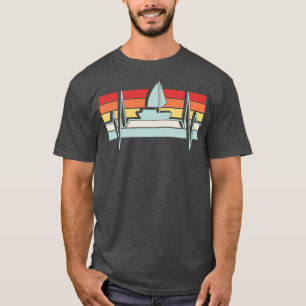 T-shirt Voile Heartbeat Retro 1