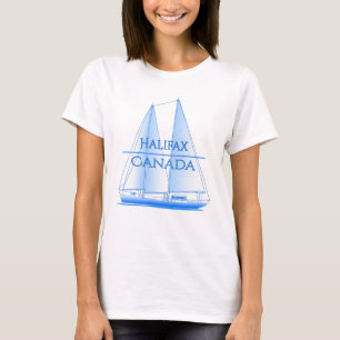 T-shirt Voile nautique côtière de Halifax