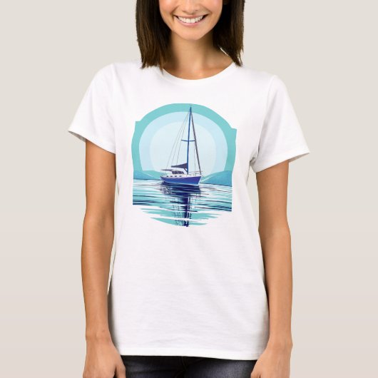 T-shirt Voilier ancré (Devant)