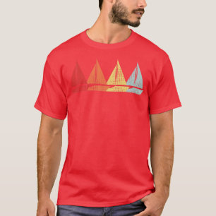 T-shirt Voilier Bateau Rétro