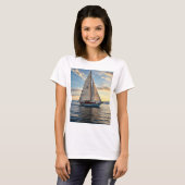 T-shirt voilier cool (Devant entier)