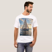 T-shirt voilier cool (Devant entier)
