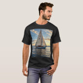 T-shirt voilier cool (Devant entier)