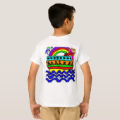T-shirt Voilier dans l'aventure artistique (Dos entier)