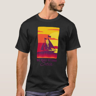 T-shirt Voilier équipage Vitamine Mer