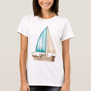 T-shirt Voilier féminin