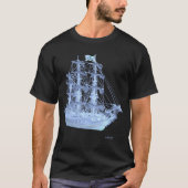 T-SHIRT VOILIER PIRATE DÉPLOYÉ (Devant)