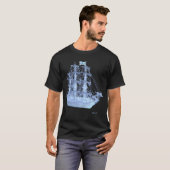 T-SHIRT VOILIER PIRATE DÉPLOYÉ (Devant entier)