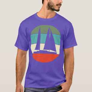 T-shirt Voilier Voilier Rétro 1