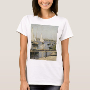 T-shirt Voiliers à Argenteuil par Gustave Caillebotte