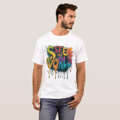 T-shirt Voir Le Monde (Devant entier)
