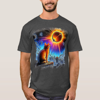 T-shirt Voir l'ensemble Avril 8 2024 Astronomy Amoureux de