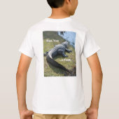 T-shirt Voir plus tard Alligator Fun Faune (Dos)