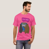 T-shirt Voir Un Menu - Funny Bear Camping (Devant entier)