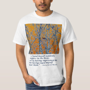 T-shirt Voisin aux oiseaux - Thoreau