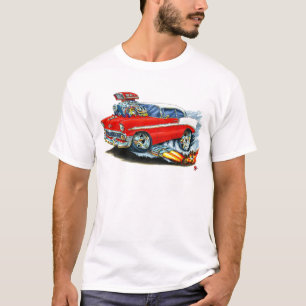 T-shirt Voiture 1956 rouge de Chevy 150-210