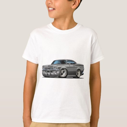 T-shirt Voiture 1965-66 de gris d'impala (Devant)