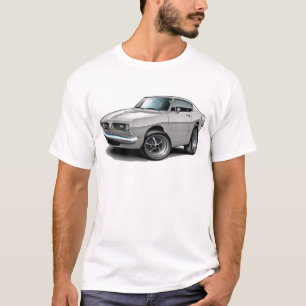 T-shirt Voiture 1967-69 de blanc de barracuda