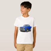 T-shirt Voiture 1967 de bleu de Coronet droite (Devant entier)