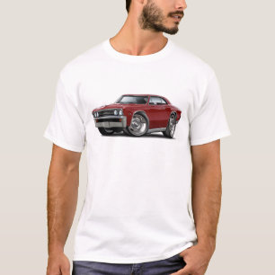 T-shirt Voiture 1967 marron de Chevelle
