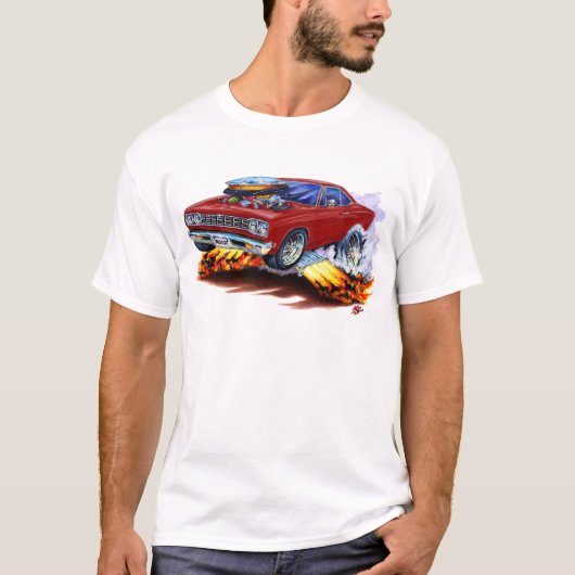 T-shirt Voiture 1968-69 marron de Roadrunner (Devant)