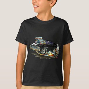 T-shirt Voiture 1968-69 Noir-Blanche de Chevelle