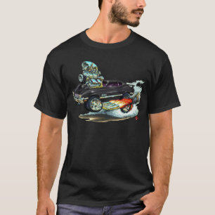 T-shirt Voiture 1970-72 noire du sabre d'abordage 442
