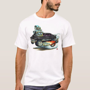 T-shirt Voiture 1970-72 noire du sabre d'abordage 442