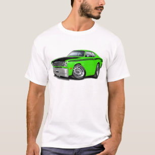 T-shirt Voiture 1970-74 de chaux du chiffon 340