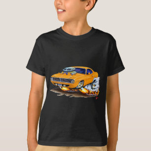 T-shirt Voiture 1970 d'orange de Cuda