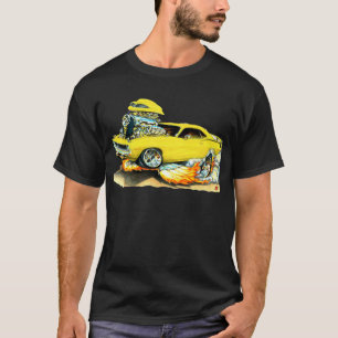 T-shirt Voiture 1970 jaune de Plymouth Cuda