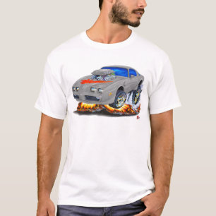 T-shirt Voiture 1979-81 Gris-Rouge du transport AM