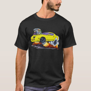 T-shirt Voiture 1982-92 jaune de Camaro