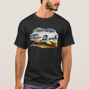 T-shirt Voiture 1983-88 de blanc de sabre d'abordage