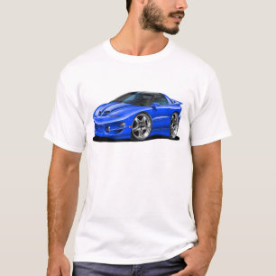 T-shirt Voiture 1998-02 de bleu du transport AM