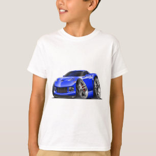 T-shirt Voiture 2005-09 de bleu de Corvette