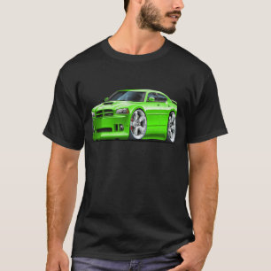 T-shirt Voiture 2006-10 verte du chargeur SRT8