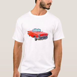 T-shirt Voiture ancienne 1957 de convertible de Bel Air de