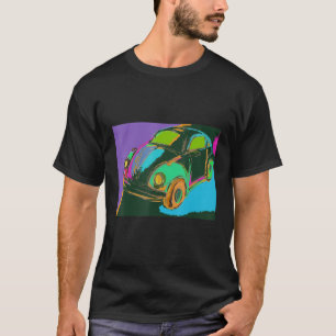 T-shirt Voiture ancienne 1968  Abstrait  Œuvre d'art origi