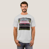 T-shirt Voiture ancienne classique rouge de vieux puma de (Devant entier)