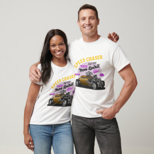 T-shirt Voiture Ancienne Speed Chaser