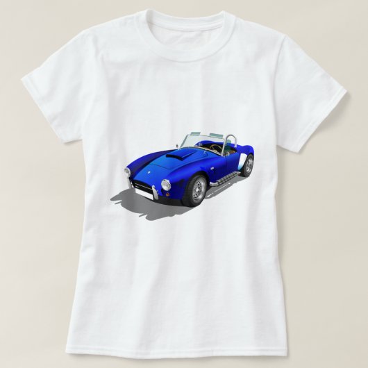 T-shirt Voiture Blue Cobra (Design devant)