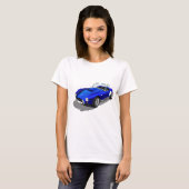 T-shirt Voiture Blue Cobra (Devant entier)
