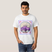 T-shirt voiture chat Himalayan (Devant entier)
