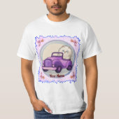 T-shirt voiture chat Himalayan (Devant)