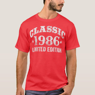 T-shirt Voiture classique de 36 ans 1986 Edition limitée 3