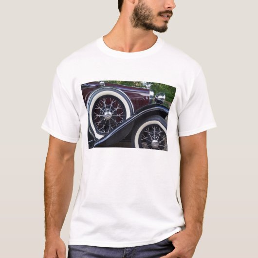 T-shirt Voiture classique Ford A 1930 (Devant)
