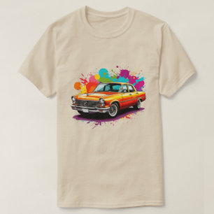 T-shirt Voiture Classique Vintage