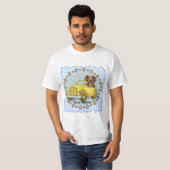 T-shirt Voiture conduite par Beagle (Devant entier)